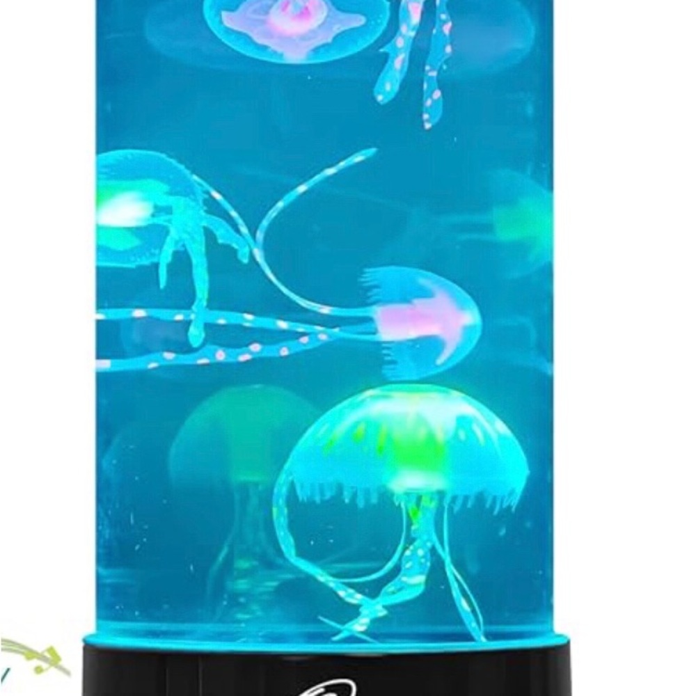 Lightahead LED Sensory Jellyfish Aquarium Lamp w/ Color Changing Light Effects